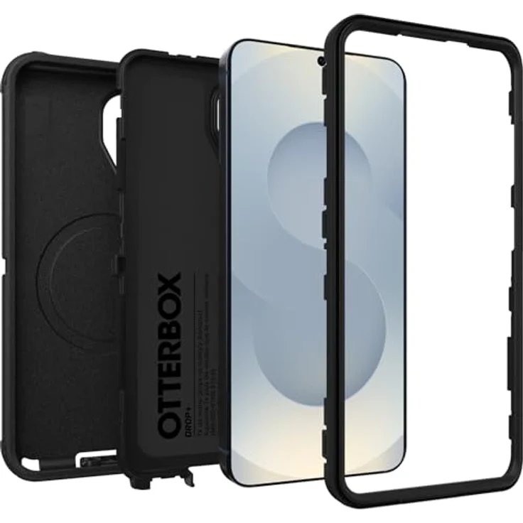 OtterBox Defender Series Pro Hülle für Samsung Galaxy S26, stoßfest, sturzsicher, 7X militärisch getestet, Schwarz – Bild 5
