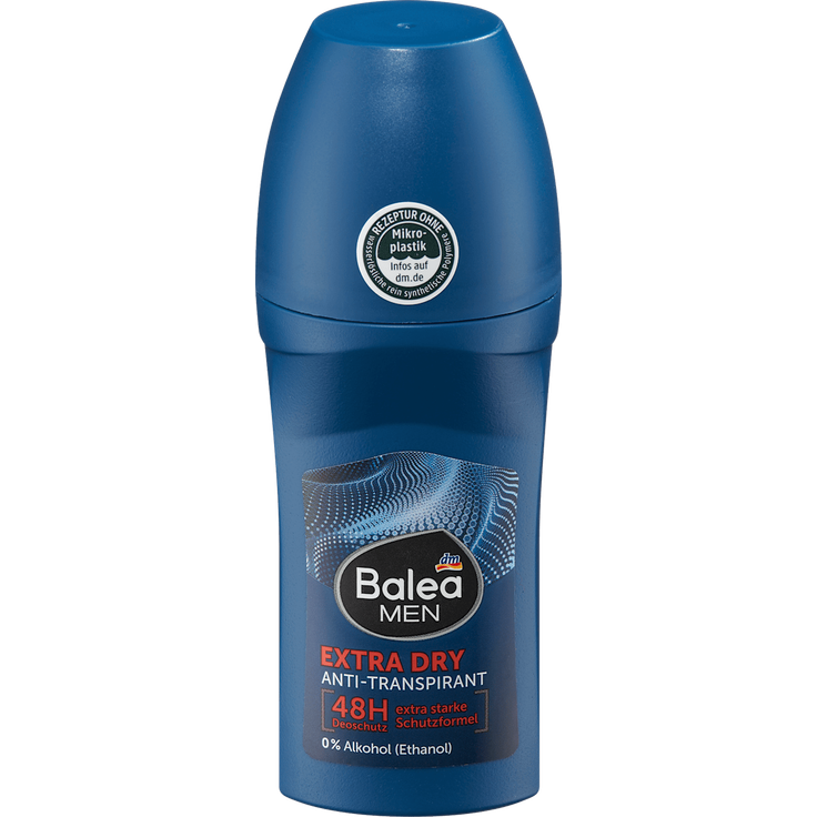 Balea MEN Antitranspirant Deo Roll-on extra dry, 50 ml