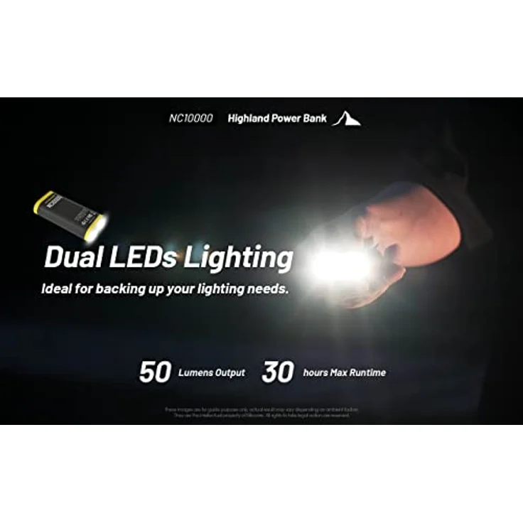 Nitecore NC10000 Highland Powerbank, 10.000 mAh Akku – Bild 3