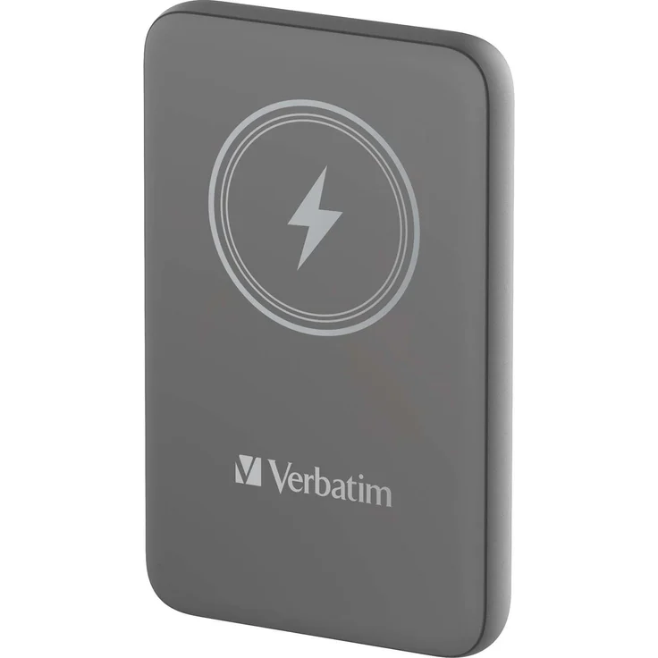 Verbatim POWER BANK 10000 GRIS (10000 mAh), Powerbank, Grau – Bild 1
