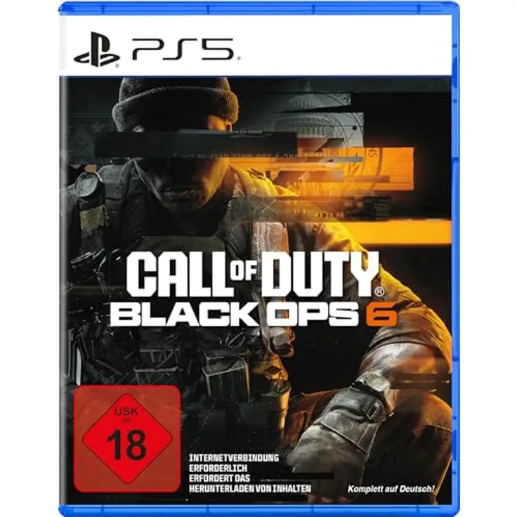 Xbox Call of Duty: Black Ops 6 (PlayStation 5), Actiongeladenes Gameplay, 16 neue Multiplayer-Karten, 2 Zombies-Karten