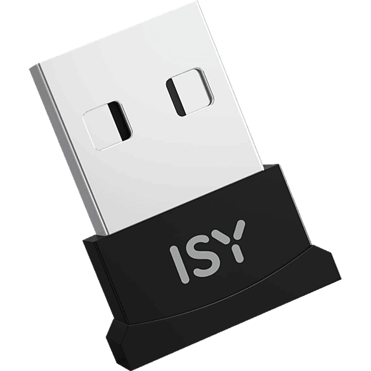 ISY IBT-1000, USB Bluetooth 5.0 Adapter, schwarz