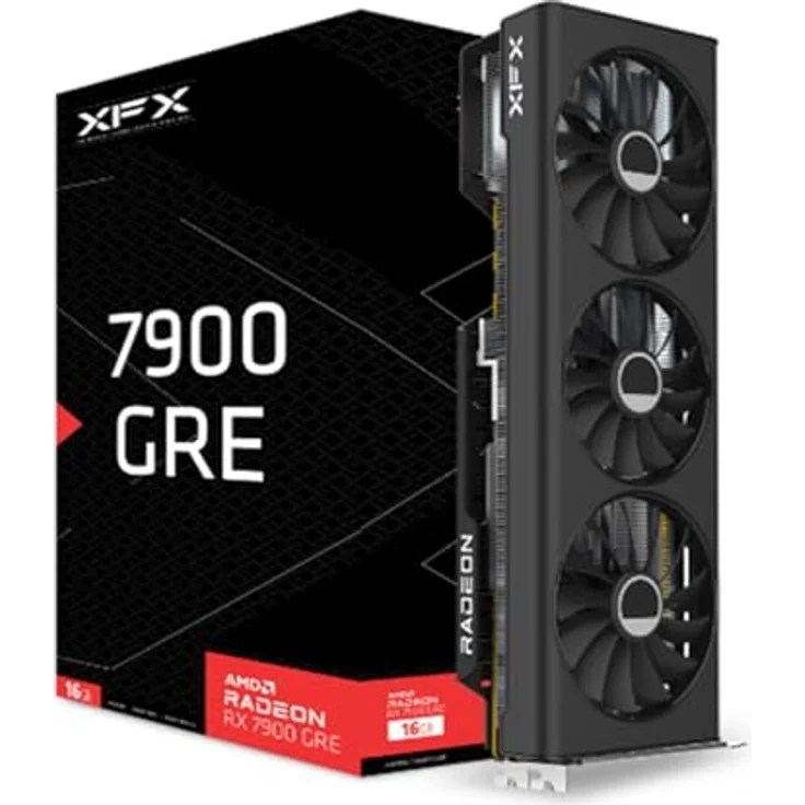 XFX Radeon RX 7900 GRE MERC 310 - 16GB GDDR6 RAM - Grafikkarte – Bild 1