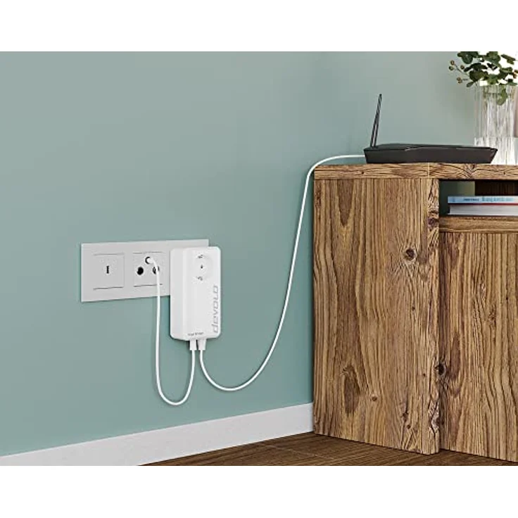 Devolo Giga Bridge Koaxial-Set, Glasfaserlösung, Glasfasernetzabschluss (ONT) mit dem Router verbinden, Glasfaser im Haus verlegen, Glasfaser-Kabel, weiß, 07114, White – Bild 3