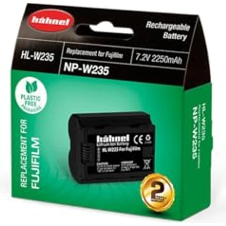 Hähnel HL-W235 Lithium-Ion Akku 2250 mAh für Fujifilm Digitalkameras, schwarz – Bild 3