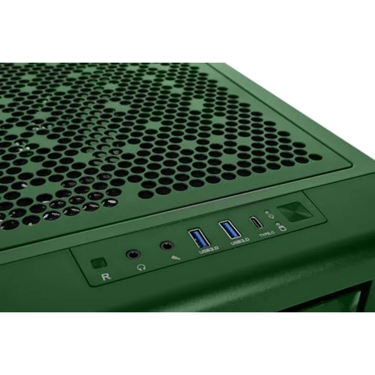 Thermaltake Ceres 350 MX | Mid Tower Chassis | Racing Green - Kompatibel mit CPU-Kühlern bis 185mm, Grafikkarten bis 360mm – Bild 5