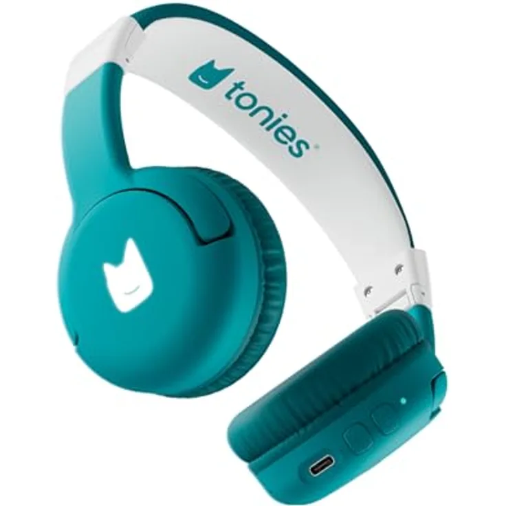 OTTO tonies Lauscher 2 - Meeresgrün, Bluetooth Kopfhörer mit NFC und 40 Stunden Akkulaufzeit