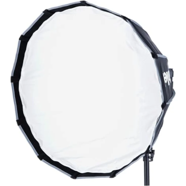 Rollei 65cm Quick-Parabol Softbox, silberne Innenbeschichtung, inkl. Grid für präzise Lichtsteuerung – Bild 2