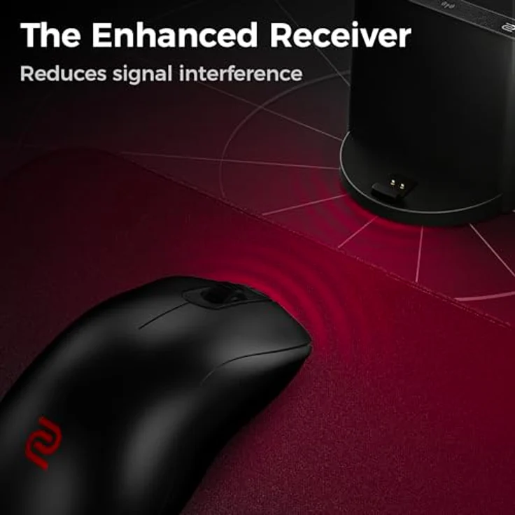 BenQ ZOWIE ZA13-DW, Kabellose Gaming-Maus mit ergonomischem Design für Rechtshänder, Schwarz, 400-3200 DPI, 7 Tasten – Bild 5