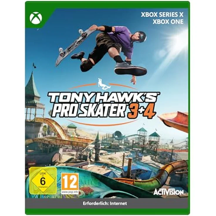 Xbox Tony Hawk’s Pro Skater 3 + 4 - Standard Edition für Xbox Series X / Xbox One | Disc, plattformübergreifender Multiplayer, erweiterte Modi, benutzerdefinierte Erlebnisse – Bild 1
