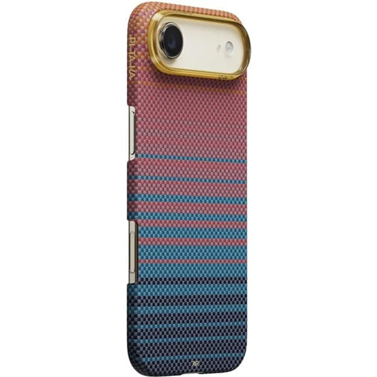 PITAKA Edge Case California Dream Sunset 2.0 #5, Handyhülle für iPhone Air, MagSafe-kompatibel, aramidfaser, kratzfest