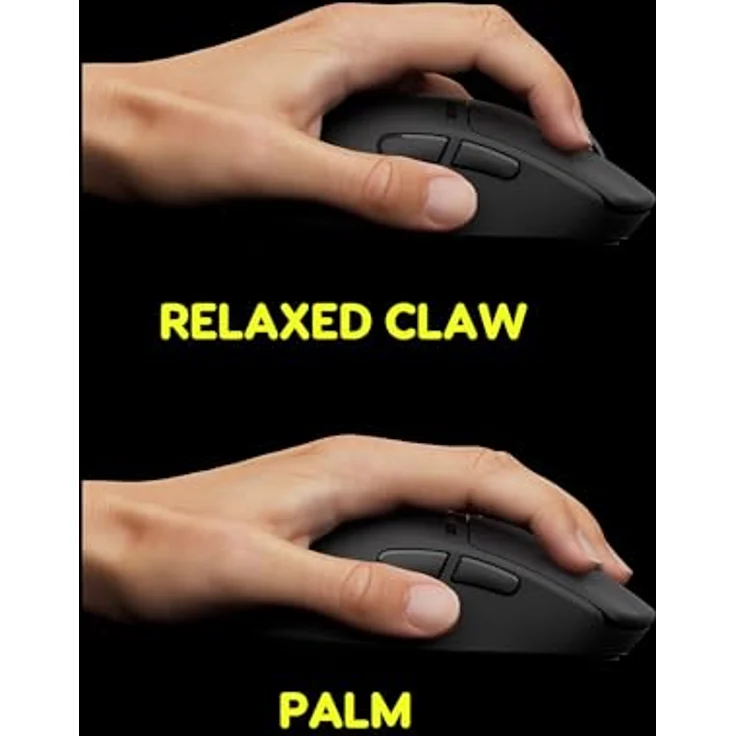 Pulsar Gaming Gears X3 LHD Crazylight, Kabellose Gaming-Maus für Linkshänder, ultraleicht mit 32000 DPI, XS-1-Sensor, Jet Black – Bild 4