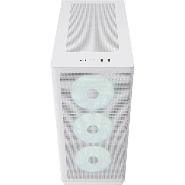 AeroCool Geh Midi APNX C1 (white), PC-Gehäuse mit optimiertem Airflow und ARGB-PWM-Lüfter – Bild 6