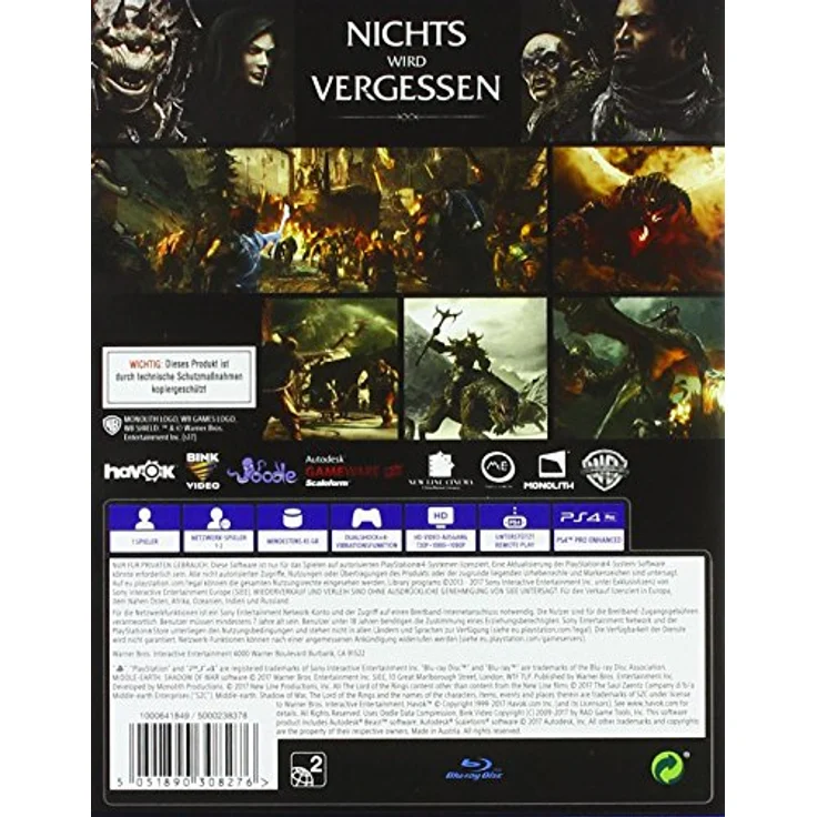 Mittelerde: Schatten des Krieges (PS4) – Bild 2