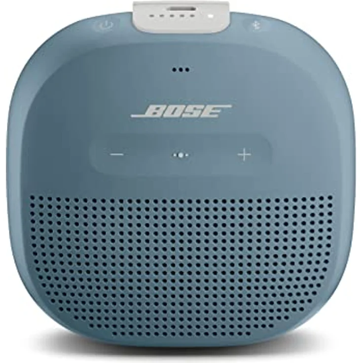 Bose SoundLink Micro Bluetooth speaker: kleiner tragbarer, wasserdichter Lautsprecher mit Mikrofon, Blau – Bild 1