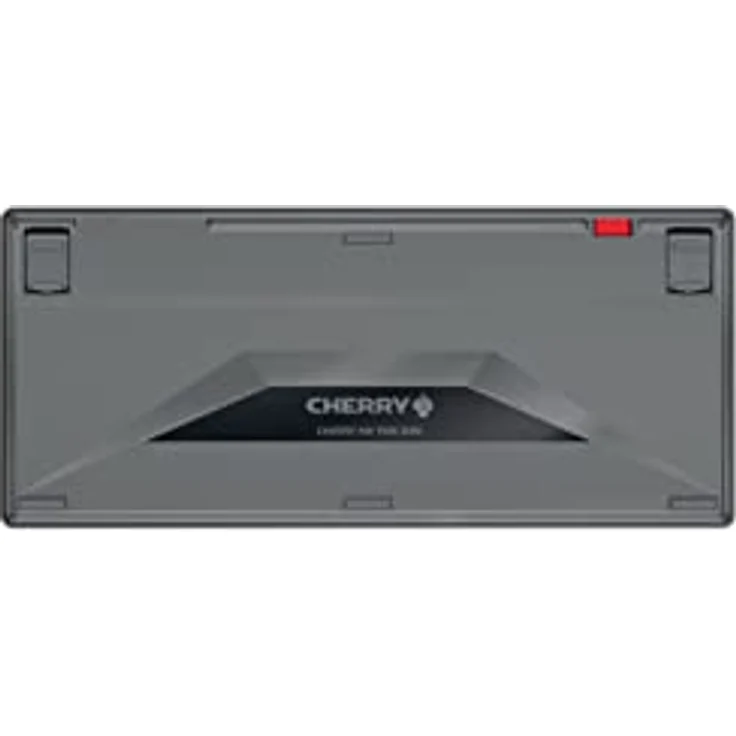 CHERRY KW 9200 Mini, kompakte Multi-Device-Tastatur für bis zu 4 Endgeräte, Deutsches Layout (QWERTZ), wahlweise Verbindung per Bluetooth®, Funk oder Kabel, wiederaufladbar, schwarz – Bild 4