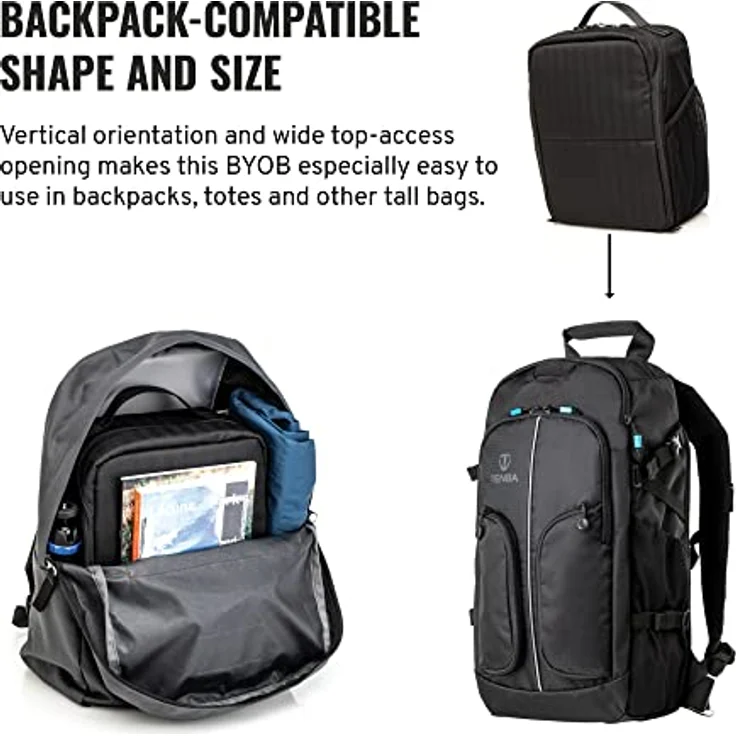 Tenba BYOB 10 DSLR Rucksackeinsatz schwarz – Bild 5