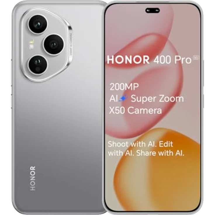 HONOR 400 Pro 512 GB Lunar Grey Dual SIM – Bild 1