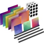 MoodBlocks 10er Set - Mit Sticker Set & x4 Wandhalterungen - Zur Verwendung zusammen mit MoodPlay, einem mit Allen Sonos-Lautsprechern kompatiblen Gerät - Bundle 2