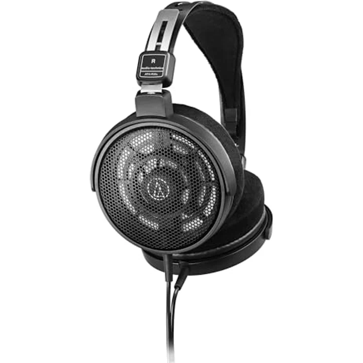 Audio-Technica ATH-R30x, ohrumschließender Referenzkopfhörer mit 40 mm Treiber, Frequenzbereich 15-25.000 Hz, schwarz – Bild 4