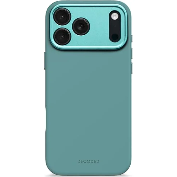 Decoded Silikonhülle für iPhone 17 Pro Max, Soft-Touch mit Antibakterieller Beschichtung, MagSafe Kompatibel, Fallschutz, Kratzfest, Hell Blau – Bild 1