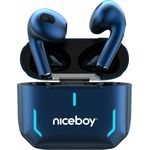Niceboy HIVE SpacePods Drahtlose In-Ear-Kopfhörer, Bluetooth 5.1, IPX5, 18,5 Stunden Akkulaufzeit