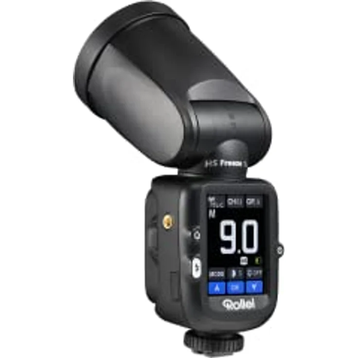 ROLLEI HS Freeze 1S für Sony Kameras - Aufsteckblitz I Blitzgerät I Kamera I Blitzschuh I 2,8“-Touchscreen I 2,4 GHz-Fernauslöser – Bild 2