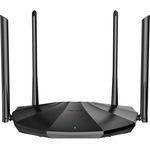 Tenda TX2 Pro Wireless AX1500 Router, 802.11ac/a/b/g/n/ax, 1500 Mb/s, GWAN, GLAN, WiFi 6, Schwarz