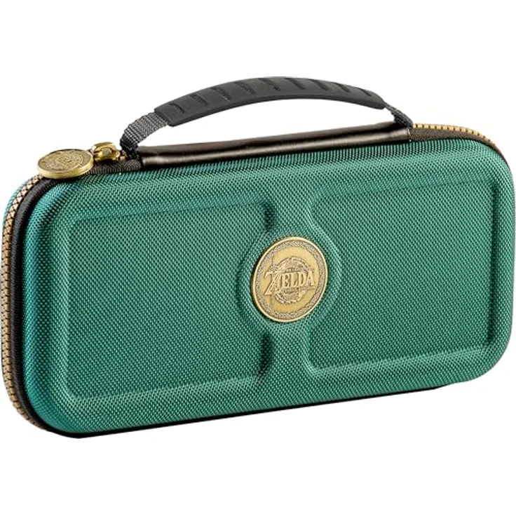 Nintendo Switch Game Traveler Zelda Tears of the Kingdom Deluxe Travel Case, grün – Bild 2
