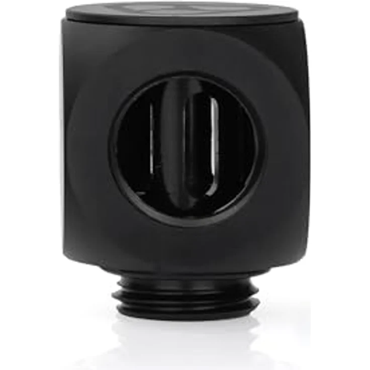 Thermal Grizzly DeltaMate Rotary T-Splitter Fitting G1/4 Zoll, mattschwarz, CNC Messing, hohe Flowrate, 360° drehbar, anti-fingerprint Beschichtung, Premium Made in Europe – Bild 3