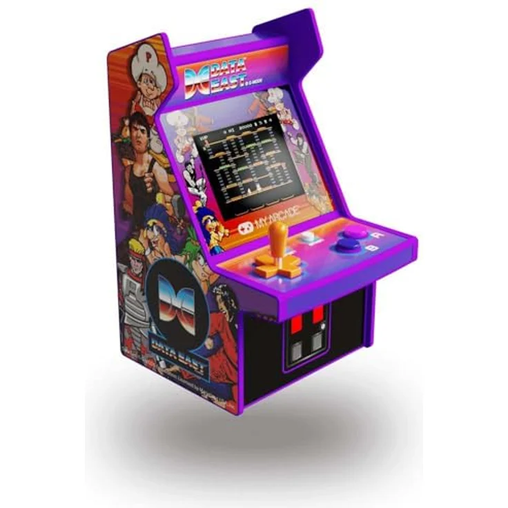 My Arcade Data East Micro Player, 308-in-1 Retro Arcade Konsole im Sammler-Gehäuse, 6.8 Zoll – Bild 4