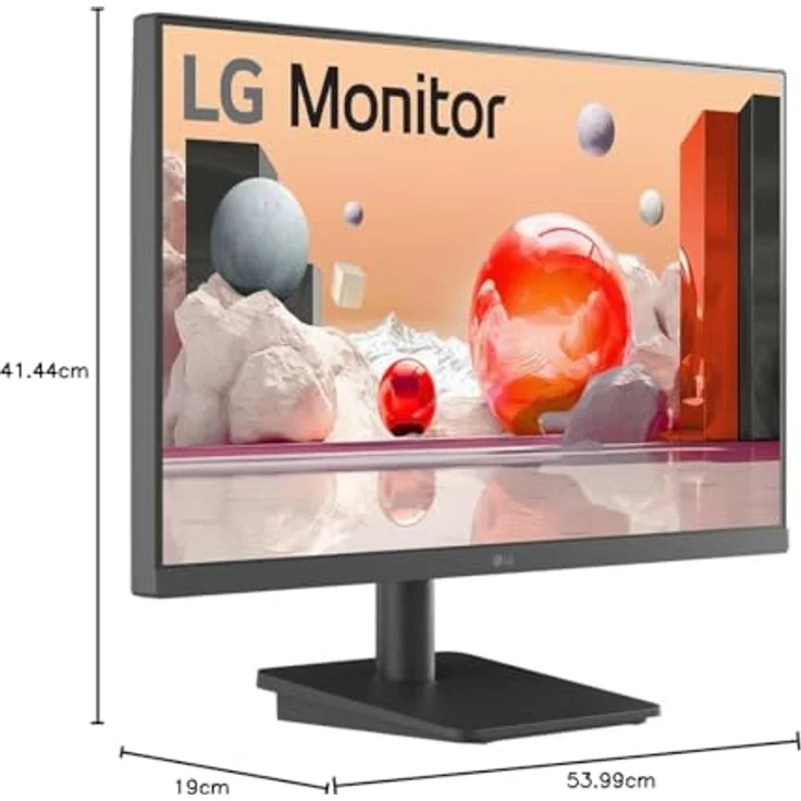 LG 24BA400-B, 24" IPS Monitor mit 1920 x 1080 Full HD, 100Hz, 5ms, integrierten Lautsprechern und Low Blue Light – Bild 10