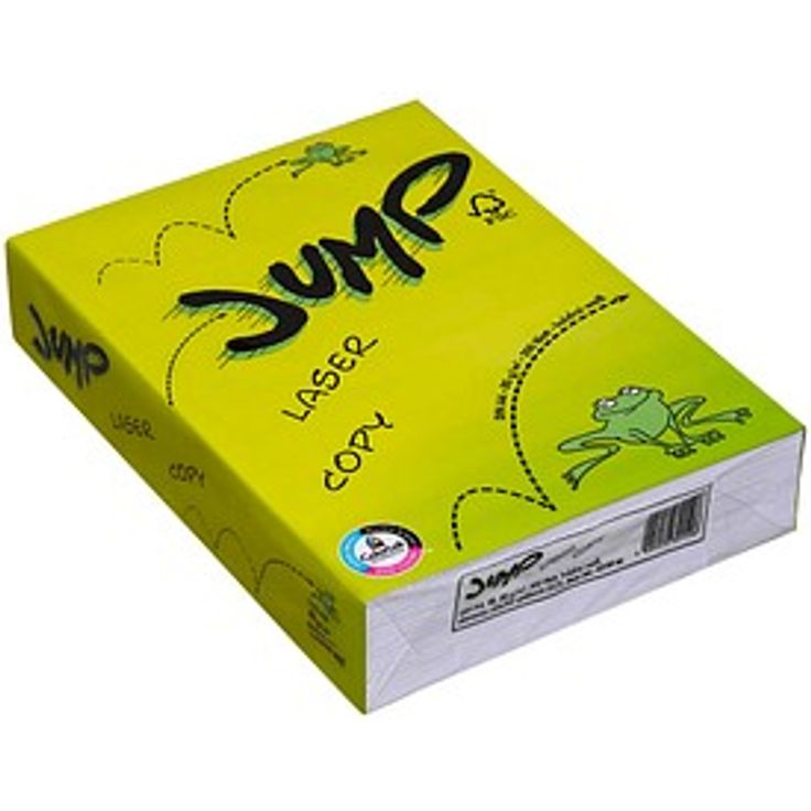 JUMP Kopierpapier COPY/LASER DIN A4 80 g/qm, 500 Blatt, hochweiß, FSC®-zertifiziert, beidseitig bedruckbar