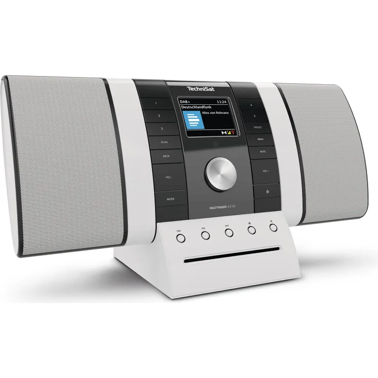TechniSat Multyradio 4.0 SE (UKW), Radio, Weiss