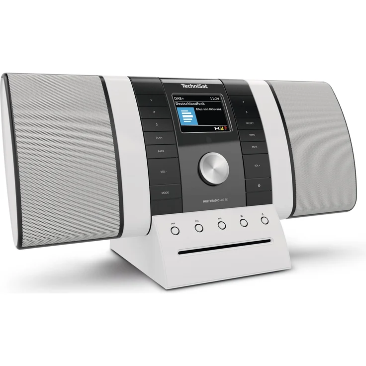 TechniSat Multyradio 4.0 SE (UKW), Radio, Weiss – Bild 1