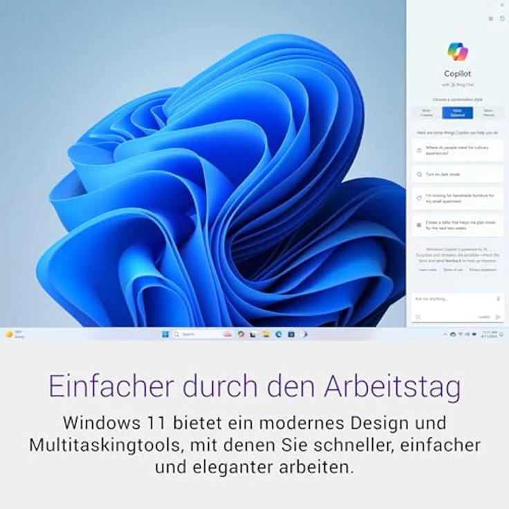 Dell 16 Premium Laptop DA16250, 16,3 Zoll 4K OLED Touchscreen, Intel Core Ultra 9 285H, NVIDIA GeForce RTX 5070, 32GB RAM, 1TB SSD, Windows 11 Home, Studio Audio, Deutsche Tastatur, Platinum – Bild 5