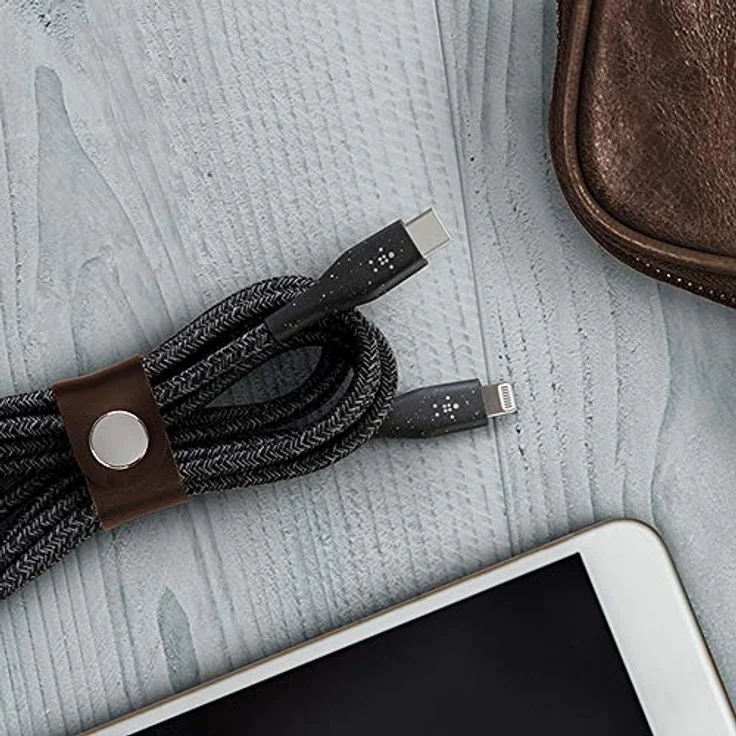 Belkin BOOST CHARGE - Lightning-Kabel - USB-C (M) bis Lightning (M) - 1.2 m - Schwarz - für Apple iPad/iPhone/iPod (Lightning) - Preisvergleich – Bild 6