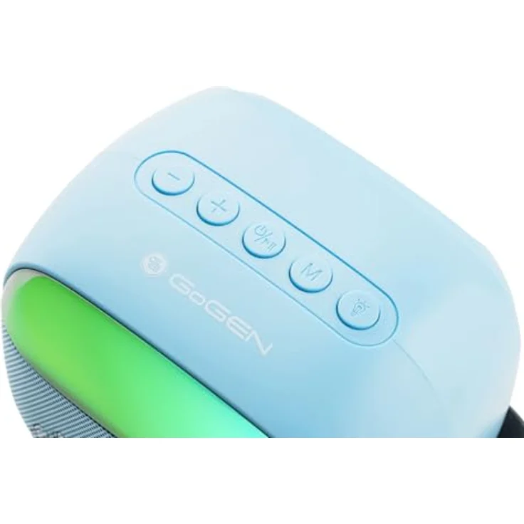 GoGen Karaoke Bluetooth Lautsprecher, wasserdicht, 5h Akkulaufzeit, 3,2 W Leistung, MP3-kompatibel, AUX-Eingang – Bild 5