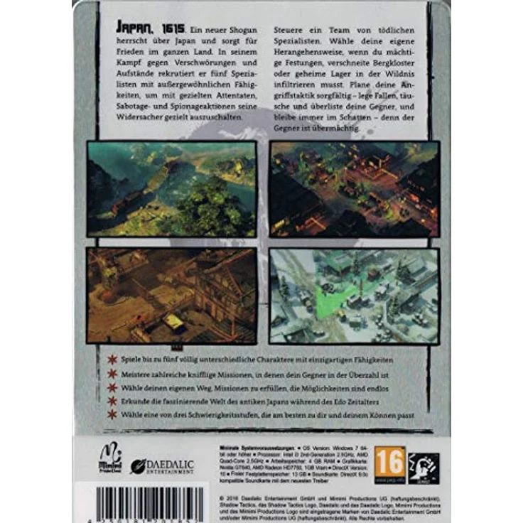 Shadow Tactics: Blades of the Shogun (PC) – Bild 3