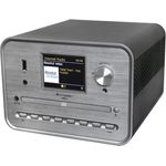 Soundmaster ICD1050SW Stereoanlage Internetradio WLAN 2,4/5 GHz DAB+ Bluetooth CD-Player USB MP3 APP Farbdisplay Wecker
