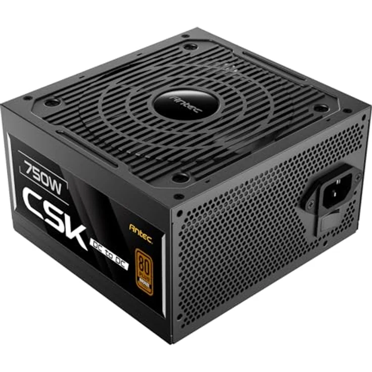 Antec CSK750DC EC 80+ Bronze ATX Netzteil, 750 W, DC-to-DC Architektur, Schwarz – Bild 11