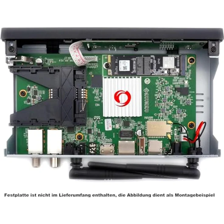 Octagon SF8008 V3 Supreme Combo, 4K UHD Linux Receiver mit DVB-S2X & DVB-C/T2 Tuner, Schwarz, Dual-Band WiFi, M.2-Schnittstelle, PVR-Funktion – Bild 9