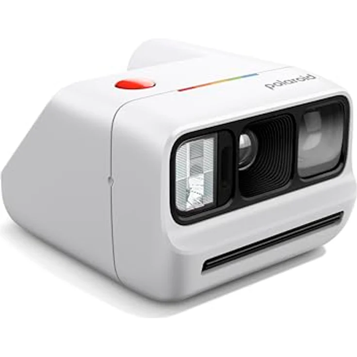 Polaroid Go Generation 3, Mini Instant Film Kamera mit Selfiespiegel und Blitz, weiß, nur kompatibel mit Go Film – Bild 3