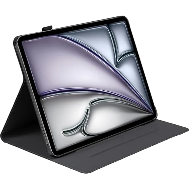 Gecko Covers Easy-Click Eco Tablethülle für iPad Air 13 (2024/2025), 100% GRS-Material, Automatischer Schlaf/Wach-Effekt, Schwarz – Bild 2