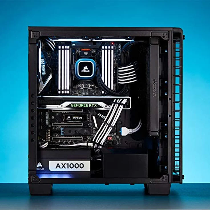 CORSAIR Premium Sleeved - SATA-Kabel - Serial ATA 150/300/600 - SATA (M) bis SATA (M) - 30cm - Schwarz (CC-8900248) - Preisvergleich – Bild 5