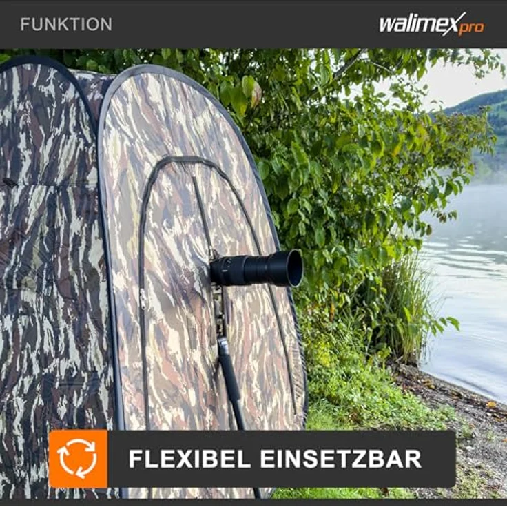Walimex Pop-Up Camouflage Tarnzelt – Bild 8