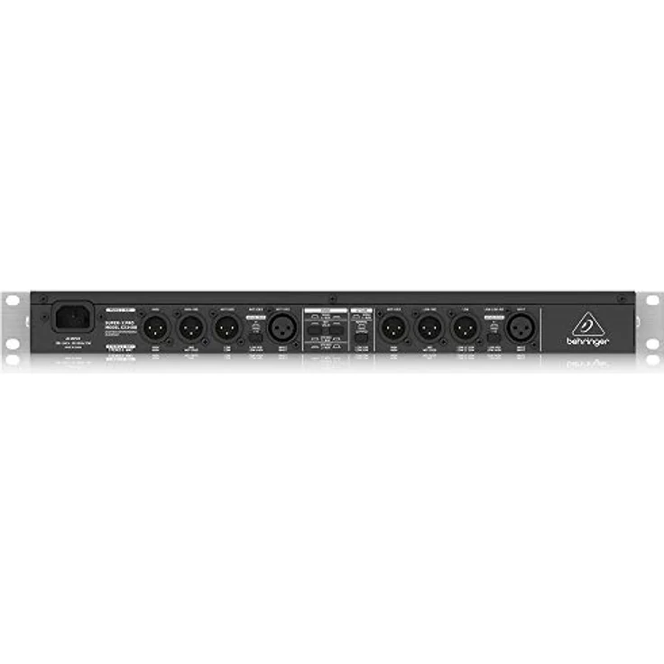 Behringer CX3400 V2, Professionelle Stereo 2-Wege-/3-Wege-/Mono 4-Wege Frequenzweiche mit Linkwitz-Riley-Filter und Limiter – Bild 5