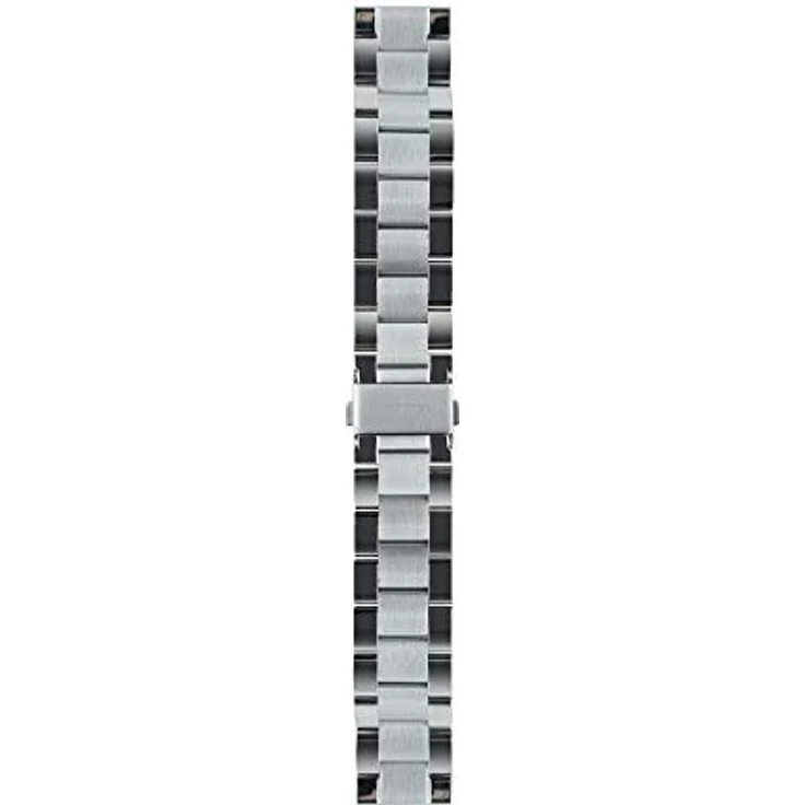 WITHINGS - Oyster Metallarmband Silber für Scanwatch, Steel HR, Steel HR Sport, Move ECG, Move und Steel, modisches Zubehör aus Edelstahl – Bild 1