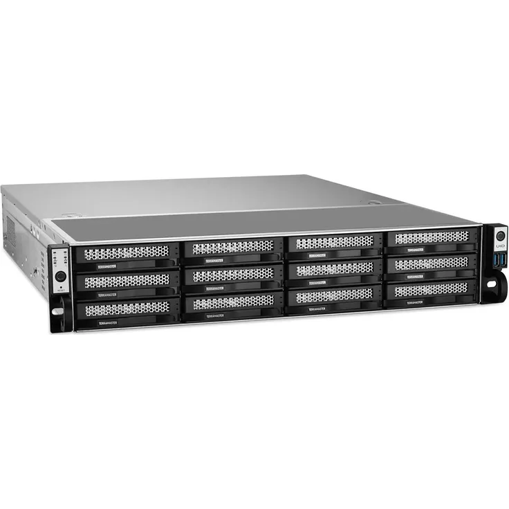 Terramaster U12-500 Plus, Enterprise NAS 12-Bay mit Intel Core i7, 16 GB RAM und Business Backup Suite