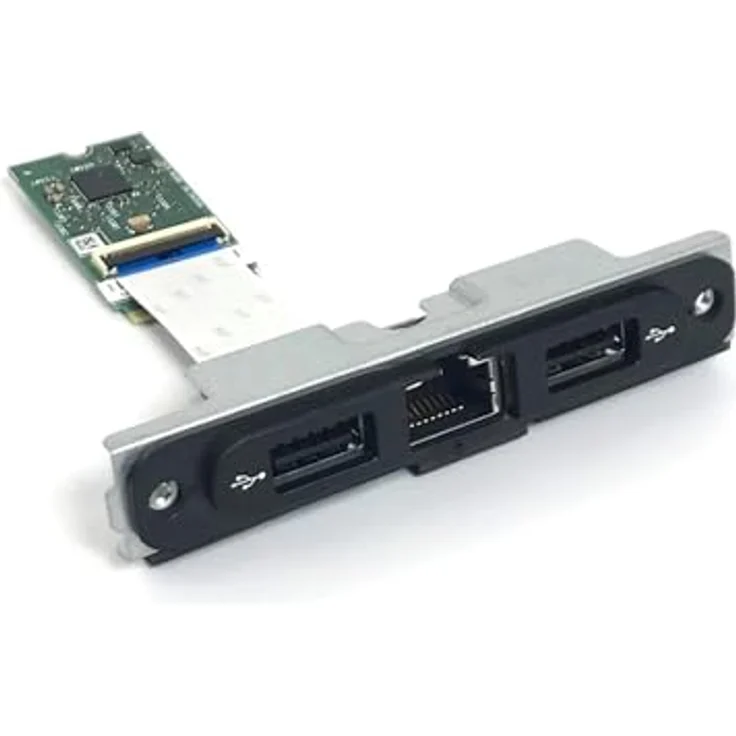 ASUS Schnittstellenkarte/Adapter für NUC 11, 12, 13 Pro Tall Barebones, RJ45 und USB 2.0, Schwarz – Bild 2